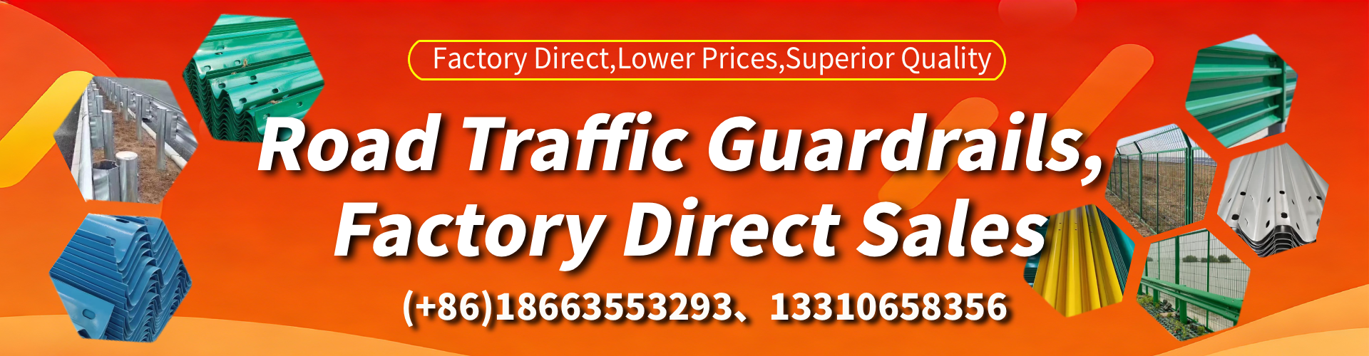 Quebec Traffic Barrier Manufacturer, Road Barrier, Wave Beam Guardrail, Anti-collision Barrier, Isolation Barrier, Protective Fence